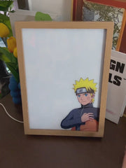Shinobi Bonds Naruto illuminated art demonstration with background music