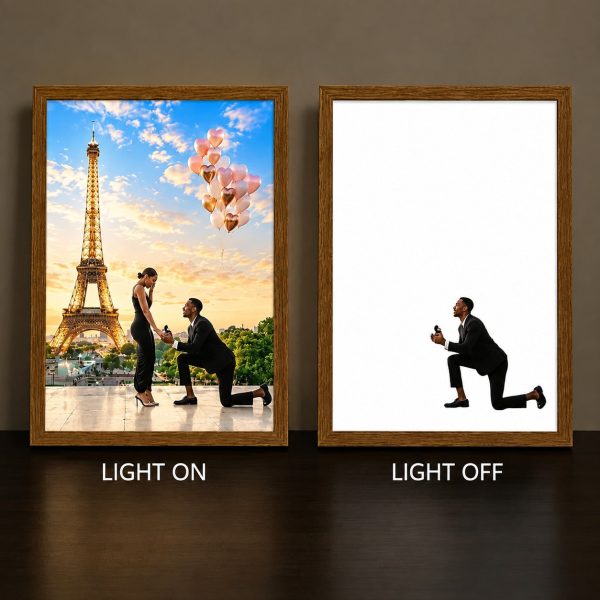 GEKLYRKE Custom Picture — Personalized Illuminated Photo Art