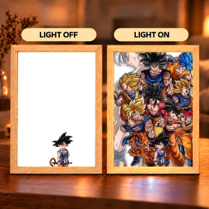 Goku Evolution — Illuminated Art Goku Evolution — Illuminated Art