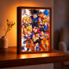 Goku Evolution — Illuminated Art