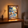 Moonlit Forest Companion — Illuminated Art