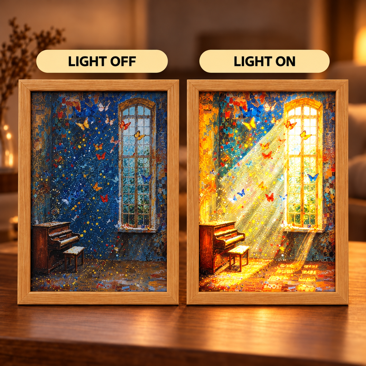 An Art Gift for a Piano Player: The Scene Beyond the Instrument