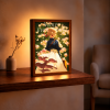 Violet in Bloom — Illuminated Art